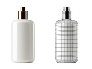 Cosmetic Bottle 3D Vinyl Car Decal Sticker – Waterproof & UV-Resistant 8"