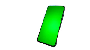 Green Screen Smartphone Vinyl Car Decal Sticker – Waterproof & UV-Resistant 8"