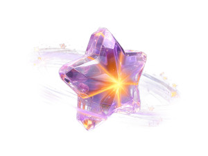 Crystal Star Fantasy Vinyl Car Decal Sticker – Waterproof & UV-Resistant 8" Crystal Star Fantasy Vinyl Car Decal Sticker – Waterproof & UV-Resistant 8"