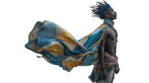 Cliffside Contemplation Vinyl Car Decal Sticker – Waterproof & UV-Resistant 8"