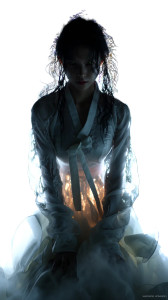 Wailing Maiden Vinyl Car Decal Sticker – Waterproof & UV-Resistant 8"