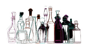 Neon Liquor Bottles Vinyl Car Decal Sticker – Waterproof & UV-Resistant 8" Neon Liquor Bottles Vinyl Car Decal Sticker – Waterproof & UV-Resistant 8"