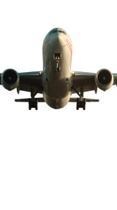 Airplane Landing Vinyl Car Decal Sticker – Waterproof & UV-Resistant 8"