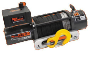 Ultimate Power Winch | Mile Marker SEC15 | 15000 lb Line Pull | Fast Speeds | Marine Grade Remote | Waterproof | 78ft Synthetic Rope | Fits 2014-2019 GMC Sierra, Chevrolet Silverado Ultimate Power Winch | Mile Marker SEC15 | 15000 lb Line Pull | Fast Speeds | Marine Grade Remote | Waterproof | 78ft Synthetic Rope | Fits 2014-2019 GMC Sierra, Chevrolet Silverado
