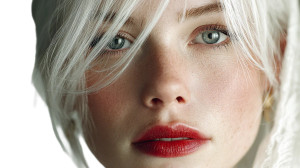 White-Haired Beauty V4 Vinyl Car Decal Sticker – Waterproof & UV-Resistant 8" White-Haired Beauty V4 Vinyl Car Decal Sticker – Waterproof & UV-Resistant 8"