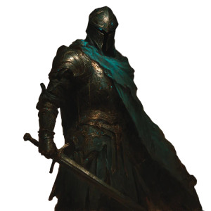 Evil Vampiric Knight Vinyl Car Decal Sticker – Waterproof & UV-Resistant 8"