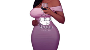 Gta Voodoo Woman Vinyl Car Decal Sticker – Waterproof & UV-Resistant 8"