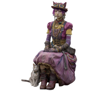 Junkyard Vixen Vinyl Car Decal Sticker – Waterproof & UV-Resistant 8"