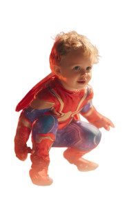 Pixar-Style Superhero Child Vinyl Car Decal Sticker – Waterproof & UV-Resistant 8"