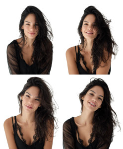 Brazilian Model Portraits Vinyl Car Decal Sticker – Waterproof & UV-Resistant 8"