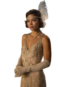 1920S Flapper Elegance Vinyl Car Decal Sticker – Waterproof & UV-Resistant 8"