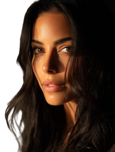 Radiant Woman Portrait V4 Vinyl Car Decal Sticker – Waterproof & UV-Resistant 8"