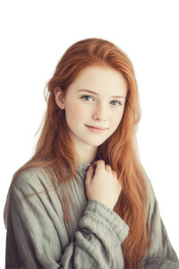 Red-Haired Girl Portrait V3 Vinyl Car Decal Sticker – Waterproof & UV-Resistant 8" Red-Haired Girl Portrait V3 Vinyl Car Decal Sticker – Waterproof & UV-Resistant 8"
