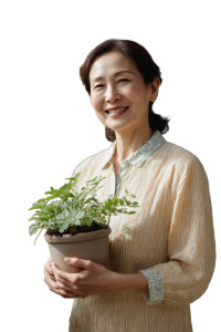 Happy Gardener V2 Vinyl Car Decal Sticker – Waterproof & UV-Resistant 8"