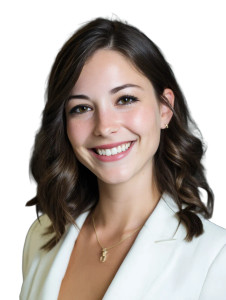 Smiling Woman Portrait V17 Vinyl Car Decal Sticker – Waterproof & UV-Resistant 8"