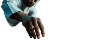 Emirati Farmer Planting Vinyl Car Decal Sticker – Waterproof & UV-Resistant 8"