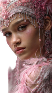 Zendaya Princess Vinyl Car Decal Sticker – Waterproof & UV-Resistant 8"