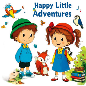Happy Little Adventures Vinyl Car Decal Sticker – Waterproof & UV-Resistant 8"