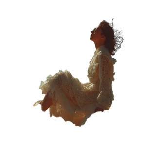 Floating Woman V2 Vinyl Car Decal Sticker – Waterproof & UV-Resistant 8"