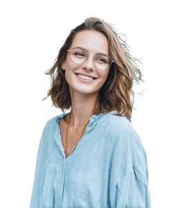 Smiling Woman With Glasses V2 Vinyl Car Decal Sticker – Waterproof & UV-Resistant 8" Smiling Woman With Glasses V2 Vinyl Car Decal Sticker – Waterproof & UV-Resistant 8"