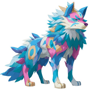 Gigantic Vibrant Wolf Vinyl Car Decal Sticker – Waterproof & UV-Resistant 8"