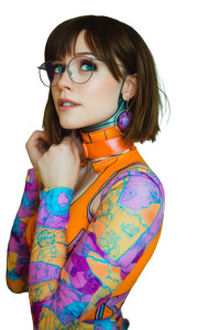 Cyborg Velma Dinkley Vinyl Car Decal Sticker – Waterproof & UV-Resistant 8"