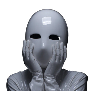 Faceless White Androids Vinyl Car Decal Sticker – Waterproof & UV-Resistant 8"