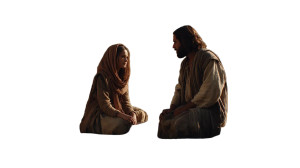 Jesus At Well Vinyl Car Decal Sticker – Waterproof & UV-Resistant 8"