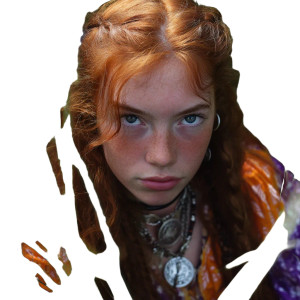 Fiadh, Wild Goddess V6 Vinyl Car Decal Sticker – Waterproof & UV-Resistant 8"