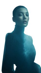 Mysterious Fashion Muse Vinyl Car Decal Sticker – Waterproof & UV-Resistant 8"