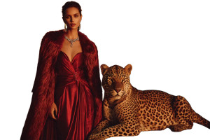 Fashion Model Leopard Vinyl Car Decal Sticker – Waterproof & UV-Resistant 8"