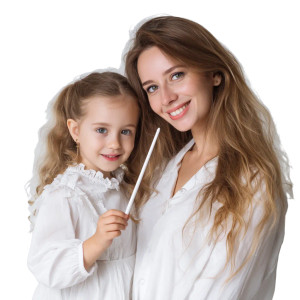 Mother And Daughter V31 Vinyl Car Decal Sticker – Waterproof & UV-Resistant 8"