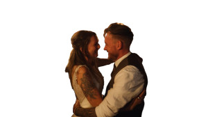 Wild Wedding Dance Vinyl Car Decal Sticker – Waterproof & UV-Resistant 8"