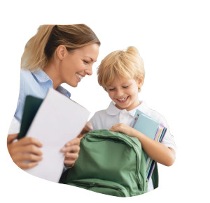 Happy School Moment V2 Vinyl Car Decal Sticker – Waterproof & UV-Resistant 8"