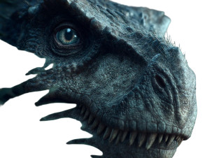 Tyrannosaurus Rex Emerges V2 Vinyl Car Decal Sticker – Waterproof & UV-Resistant 8"