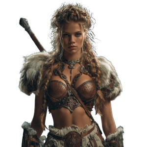 Russian Barbarian Female Vinyl Car Decal Sticker – Waterproof & UV-Resistant 8" Russian Barbarian Female Vinyl Car Decal Sticker – Waterproof & UV-Resistant 8"