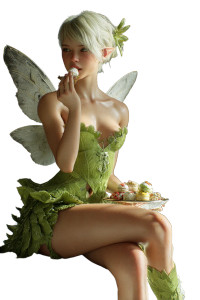 Fantasy Fairy Distributor Vinyl Car Decal Sticker – Waterproof & UV-Resistant 8"