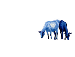 Goats Grazing Art Vinyl Car Decal Sticker – Waterproof & UV-Resistant 8" Goats Grazing Art Vinyl Car Decal Sticker – Waterproof & UV-Resistant 8"