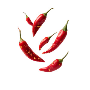 Vibrant Red Chilies Vinyl Car Decal Sticker – Waterproof & UV-Resistant 8"