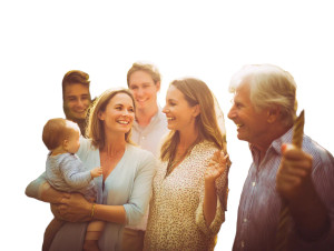 Joyful Family Celebration Vinyl Car Decal Sticker – Waterproof & UV-Resistant 8"