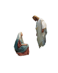 Resurrected Jesus V5 Vinyl Car Decal Sticker – Waterproof & UV-Resistant 8"