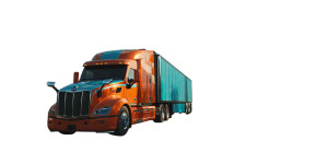 Modern Semi-Truck V3 Vinyl Car Decal Sticker – Waterproof & UV-Resistant 8"