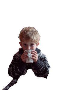 Child With Milk Vinyl Car Decal Sticker – Waterproof & UV-Resistant 8" Child With Milk Vinyl Car Decal Sticker – Waterproof & UV-Resistant 8"