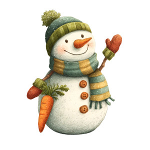 Happy Snowman Vinyl Car Decal Sticker – Waterproof & UV-Resistant 8" Happy Snowman Vinyl Car Decal Sticker – Waterproof & UV-Resistant 8"