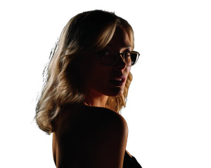 Silhouette Portrait Vinyl Car Decal Sticker – Waterproof & UV-Resistant 8"