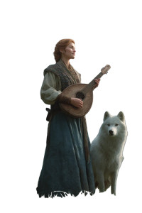 Fantasy Lute Player Vinyl Car Decal Sticker – Waterproof & UV-Resistant 8" Fantasy Lute Player Vinyl Car Decal Sticker – Waterproof & UV-Resistant 8"