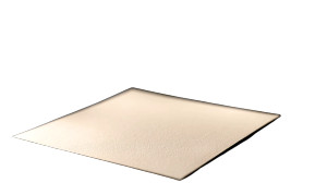 Beige Paper Close-Up Vinyl Car Decal Sticker – Waterproof & UV-Resistant 8"