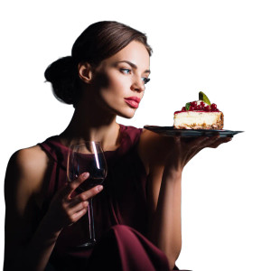 Craving Cheesecake Vinyl Car Decal Sticker – Waterproof & UV-Resistant 8"