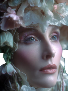 Fairy Model Beauty Vinyl Car Decal Sticker – Waterproof & UV-Resistant 8"