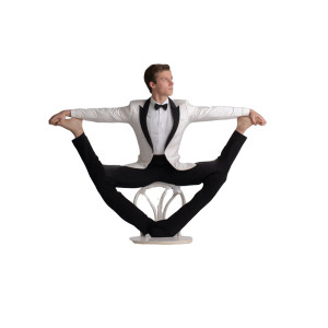 Contortionist Vinyl Car Decal Sticker – Waterproof & UV-Resistant 8"